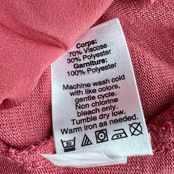 J.Crew Sleeveless Layered Hem Tank Top in Rosewood – Size M - Picture 5 of 9